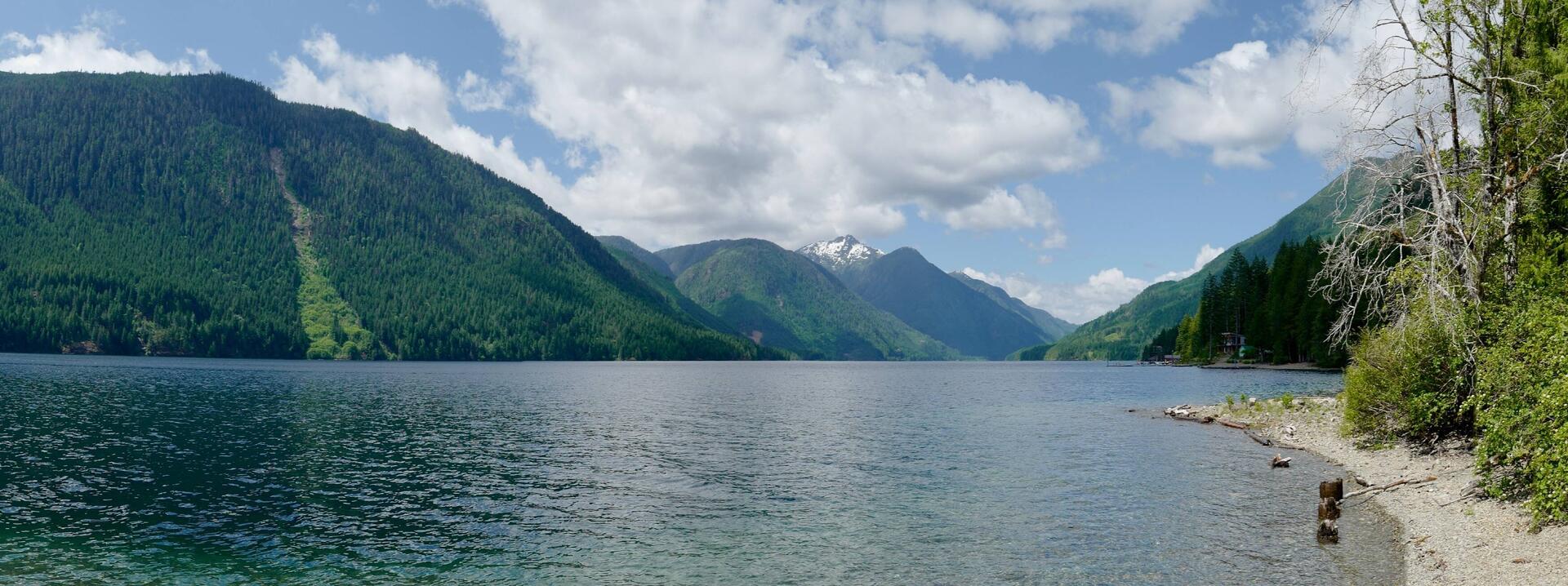 Sproat Lake op Victoria eiland