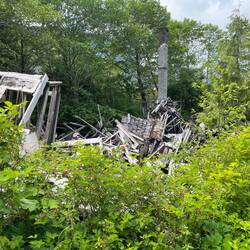 Remains of Garden Apartments