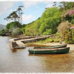 "Hafen" am Doo Lough