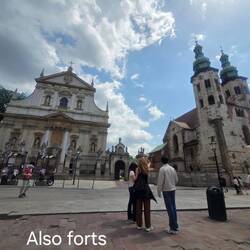The Churches were also defensive forts as arches could shoot arrows from the different levels.