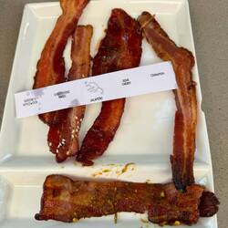 The famous bacon 🥓 flight