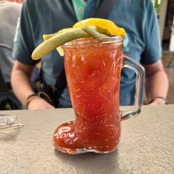 Spicy 🌶️ Bloody Mary blew my head off!