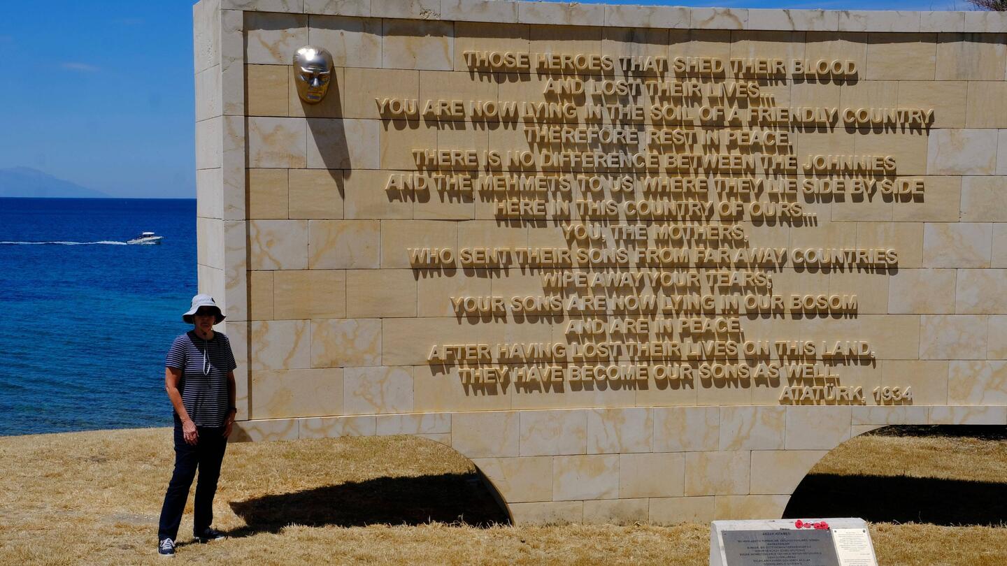 "Wipe away your tears, your sons are now lying in our bosom.....They have become our sons as well. "