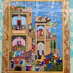 Fine-detail painting, a traditional craft