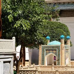 At the Sufi shrine