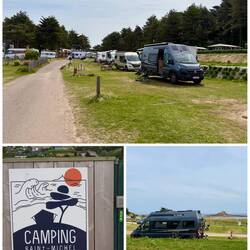 Unser Campingplatz bei Erquy