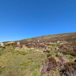 Einziger noch erhaltener Steinkreis auf North Uist