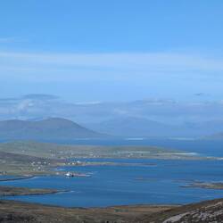 Und konnte nach Harris, Skye und bis ans Festland schauen!