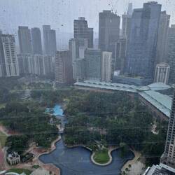 Kuala Lumpur von oben