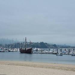 Replica of the Pinta from Columbus' first voyage.