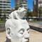 "Frog & Man" by Yücel Tonguç Sercan ... along the Bostanlı-Karşıyaka waterfront — İzmir.
