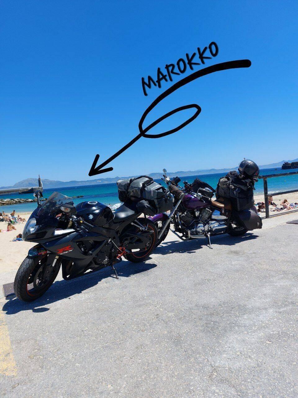 15 KM fa Afrika entfernt 🇲🇦