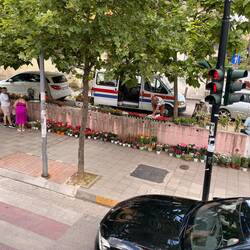 Blumenverkaufsstand