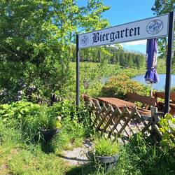 Hier startet der Spaziergang um die Teiche