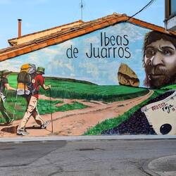 This town's murals aren't quite as charming. Perhaps if we weren't hating everything today.