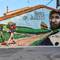 This town's murals aren't quite as charming. Perhaps if we weren't hating everything today.