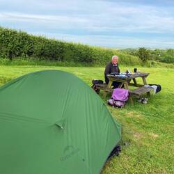 Our camp for tonight