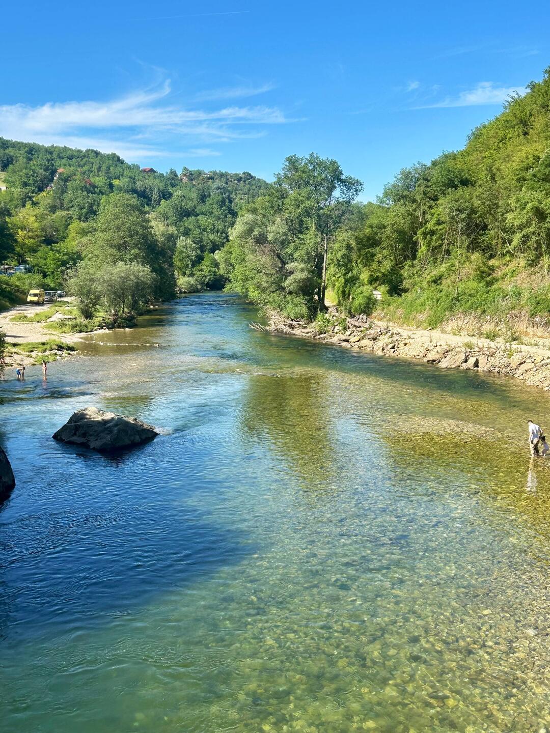 Ein wunderschöner Fluss