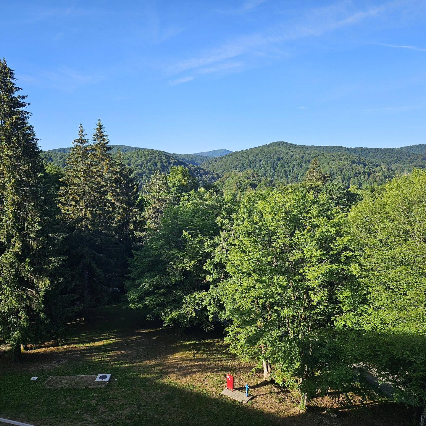 From our balcony