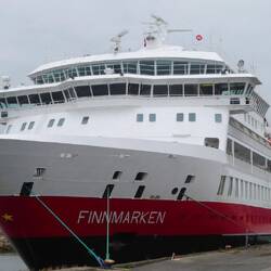 Unser Fahrzeug im Hafen von Esbjerg
