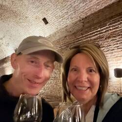 Melissa so enjoyed all the wine in this trip!