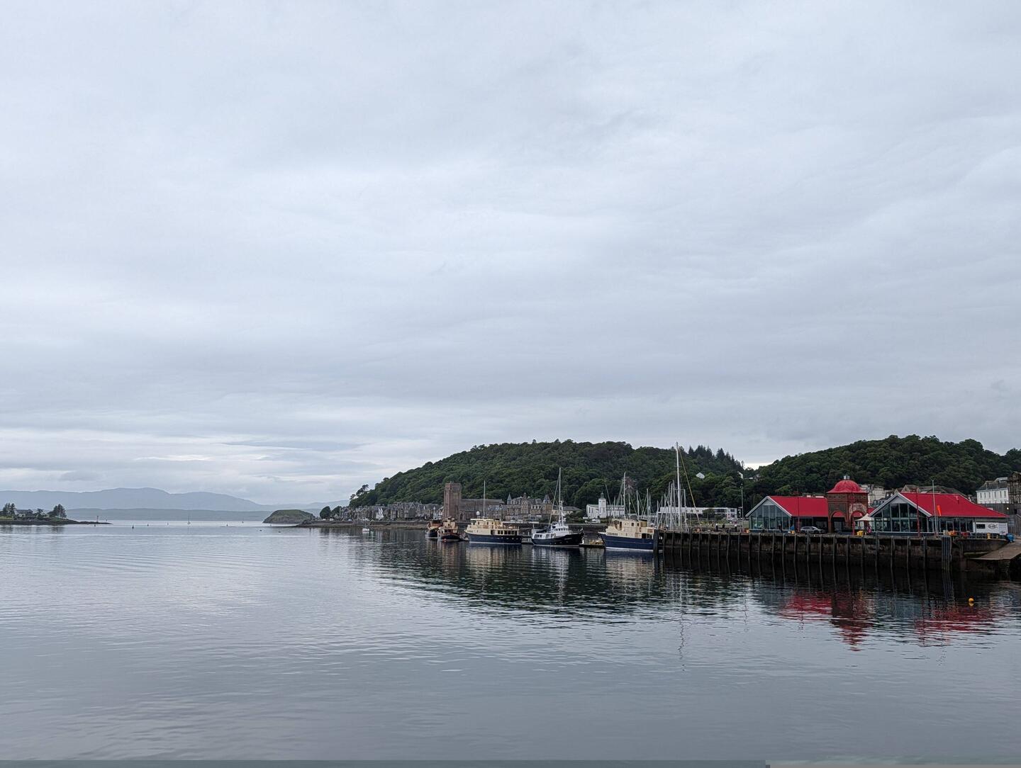 Mull in the misty distance