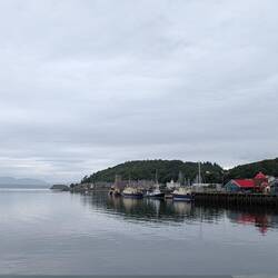 Mull in the misty distance