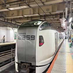 Mit dem Narita-Express fuhr ich in 90 Minuten von Shinjuku zum Flughafen Narita.