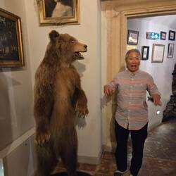 We finally had a close encounter with a bear