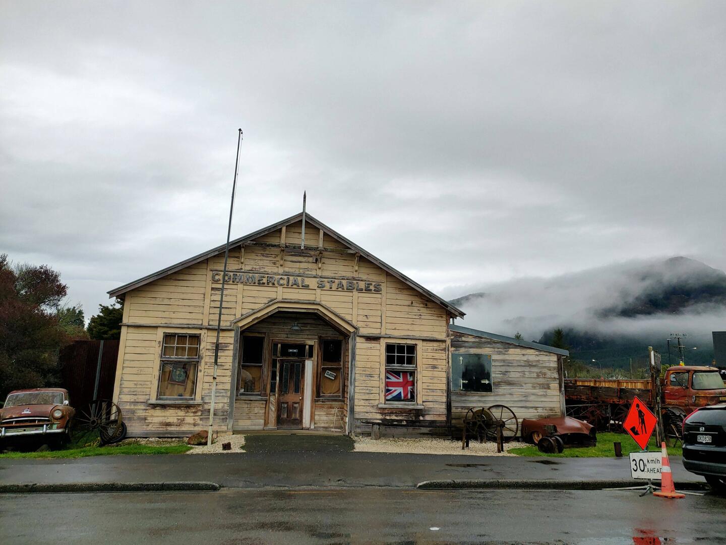 Dust & Rust nextdoor to NZMCA psrk