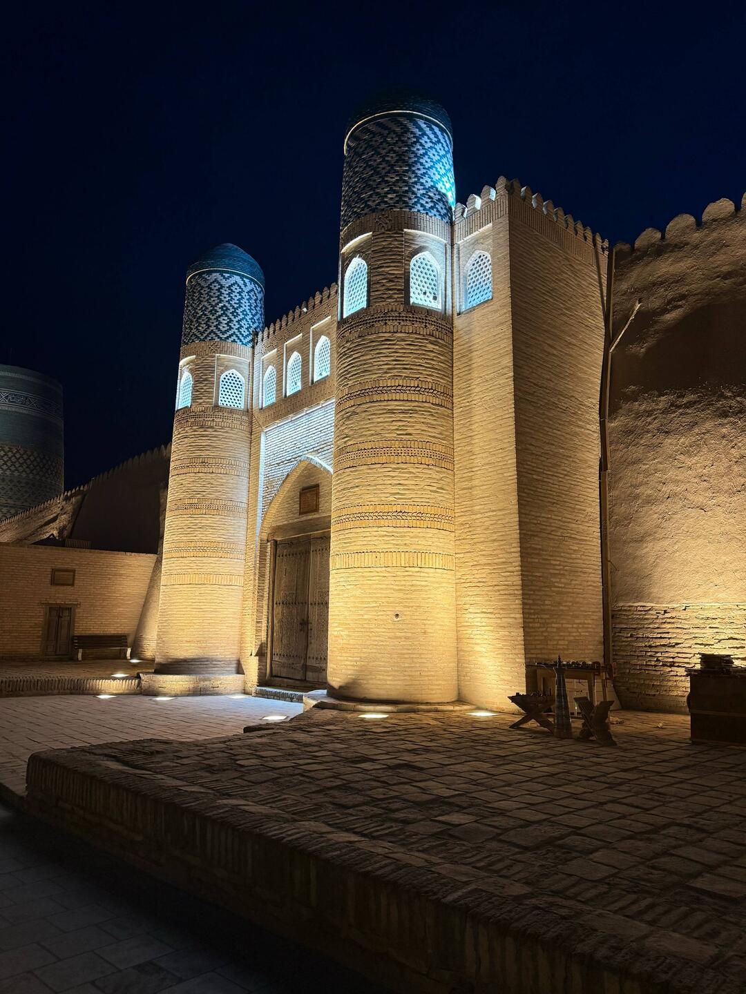 One of the main gates of Khiva