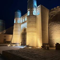 One of the main gates of Khiva