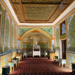 Throne room at the palace and harem