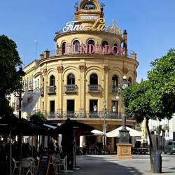 Loved this building on a square in Jerez