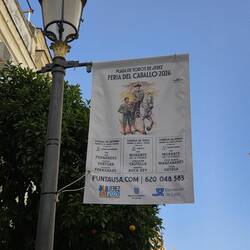 Jerez holds an annual Horse Fair every May. It's a big equestration city.