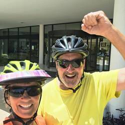 End of our bicycle tour -- Jerez, Spain