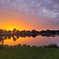 Wahnsinns Sonnenuntergang