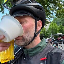 leicht durchgefroren schmeckte die warme Nudelsuppe gleich noch intensiver