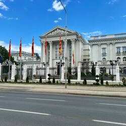 Regierungssitz Nordmazedonien