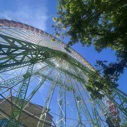 View from the bottom of the ferris wheel, the only place I was willing to take pics-from the ground
