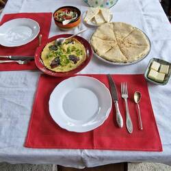 unser Frühstück danke Leyla