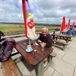 Lunch at the old Fremington station