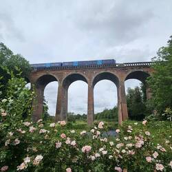 ...und mit Eisenbahn.