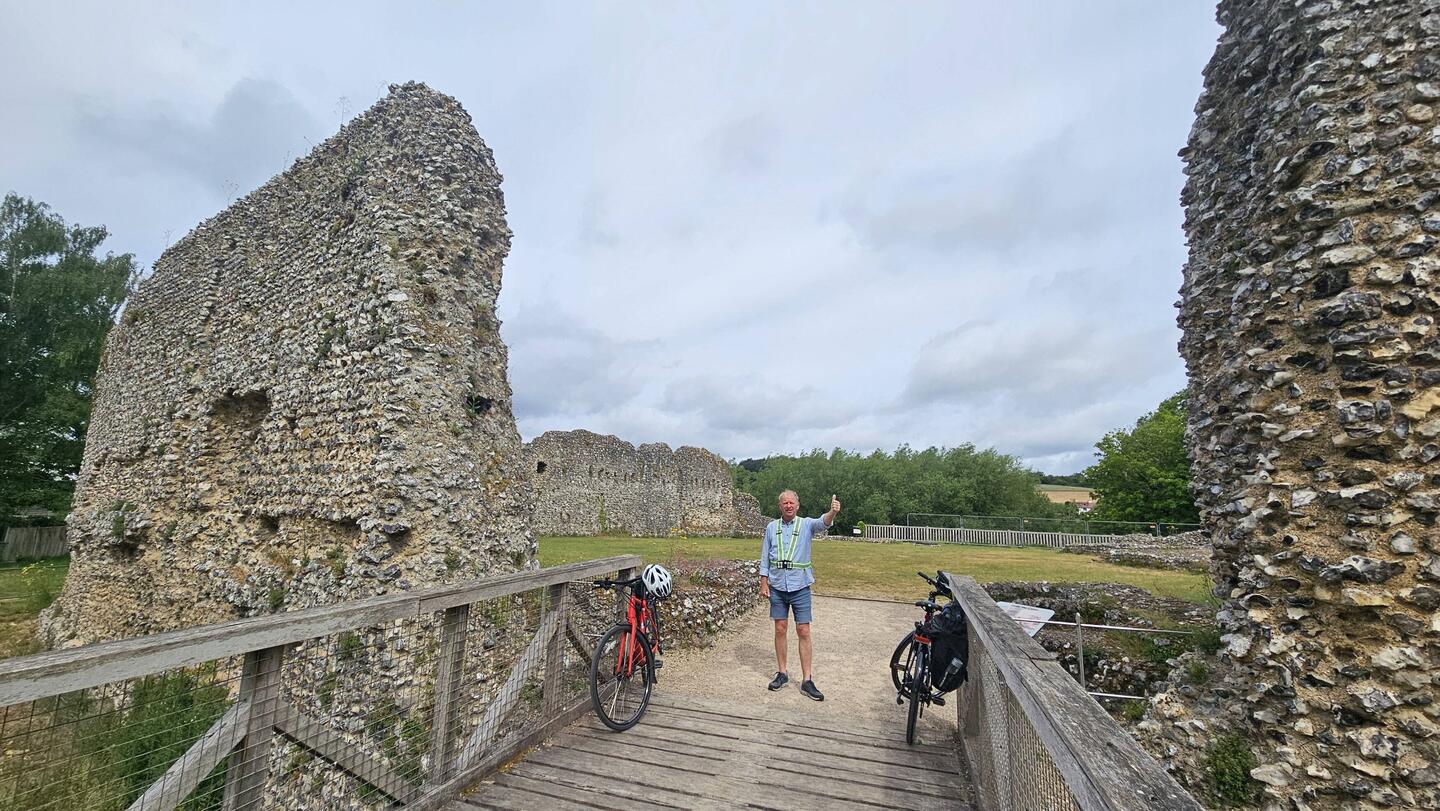 Eynsford Castle - Reste einer Normannenburg....