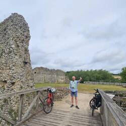 Eynsford Castle - Reste einer Normannenburg....