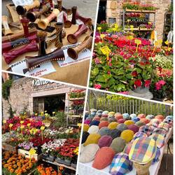 Morgens auf dem Markt in Erquy