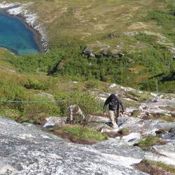Aufstieg auf den Nordkollen