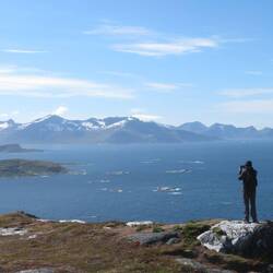 Blich auf die Insel Senja
