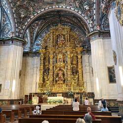 The "side chapel" where I attended Mass.