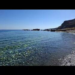 Vidéo-diaporama fin de journée sur la plage de Likos